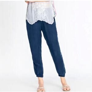 Johnny Was Alice Cropped
Jogger blue Pants size medium